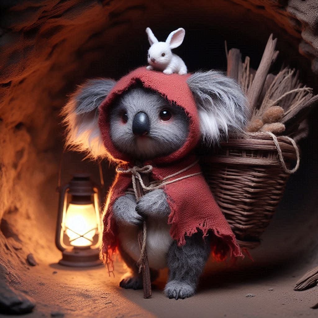 קואלה חמוד ביותר מעניין...