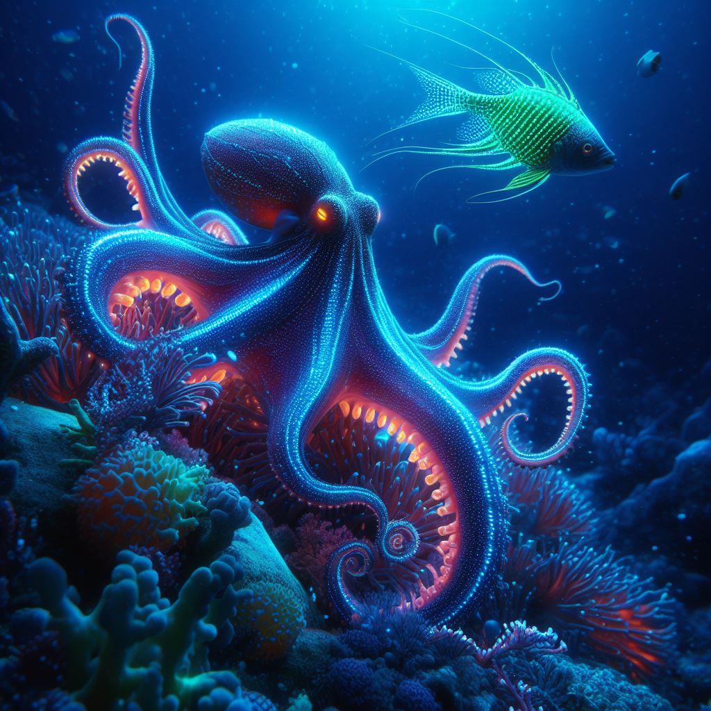 Kraken deep down the sea