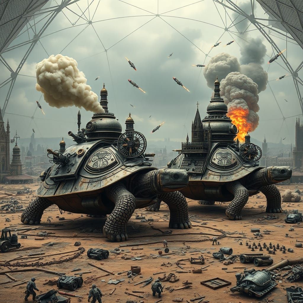 Battle shells  by @undefined