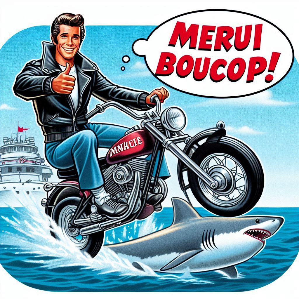 merci boucoup from the fonz