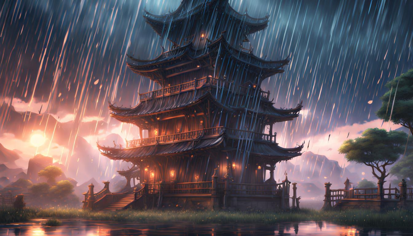 Raining  by @Adhe Cafe