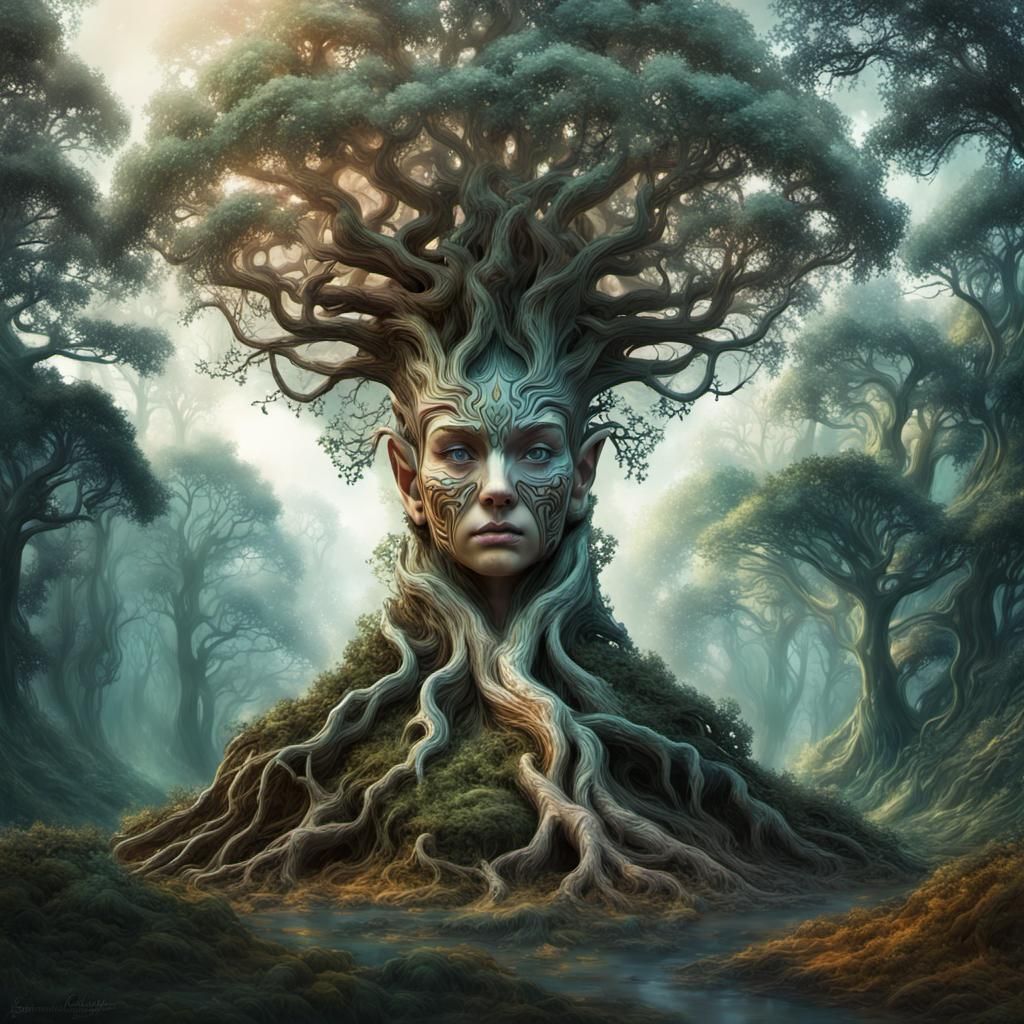 Tree of wisdom - AI Generated Artwork - NightCafe Creator