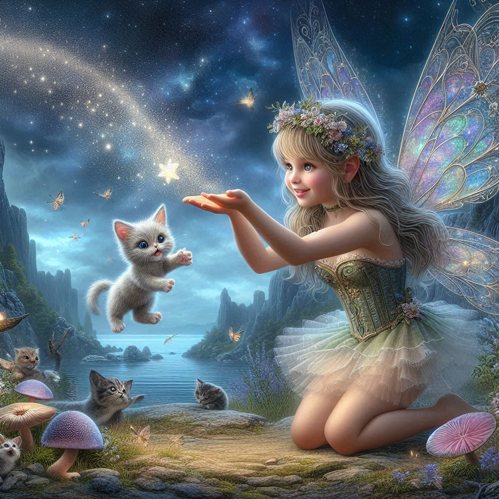 fairy throwing fairy dust