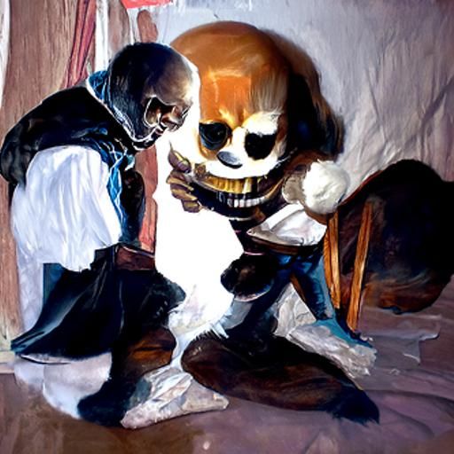 Sans and papyrus