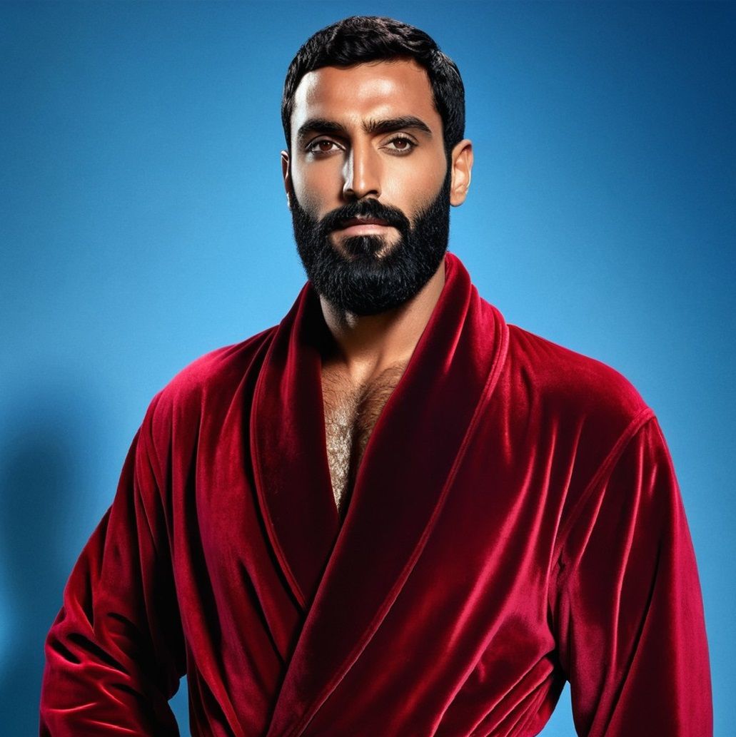 Akbar, a serious handsome hunk