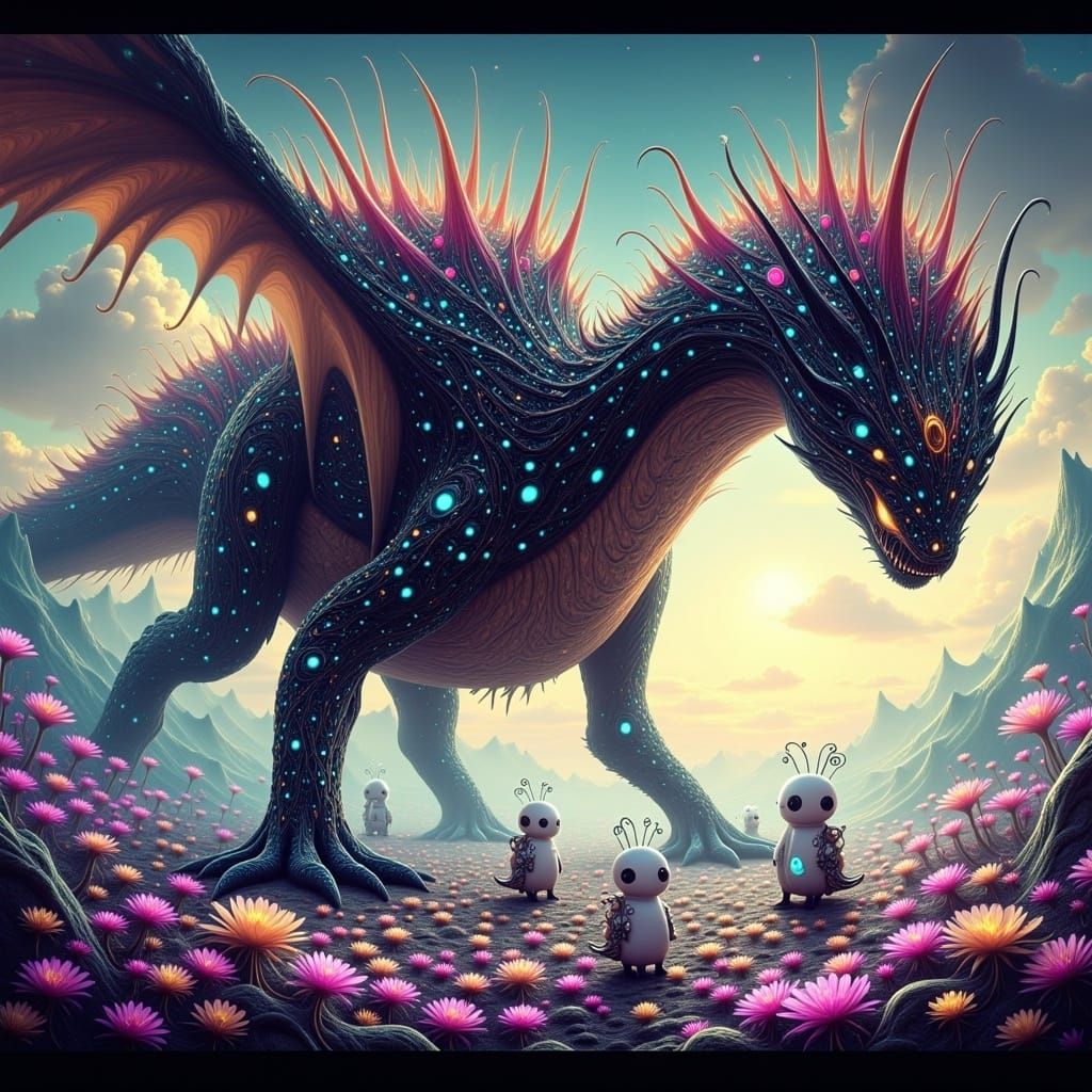 Happy Alien Wildebeest 