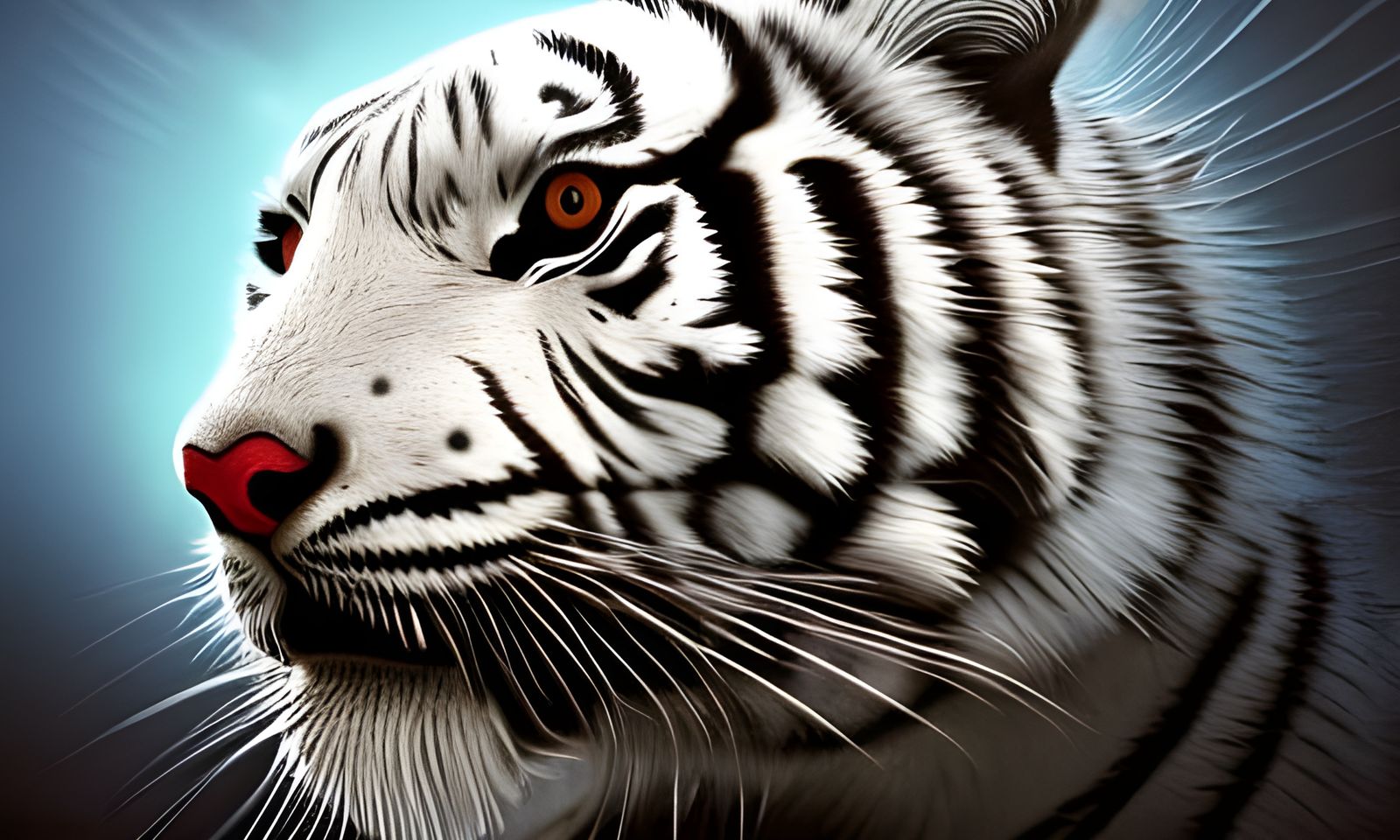 "White Bengal Tiger"