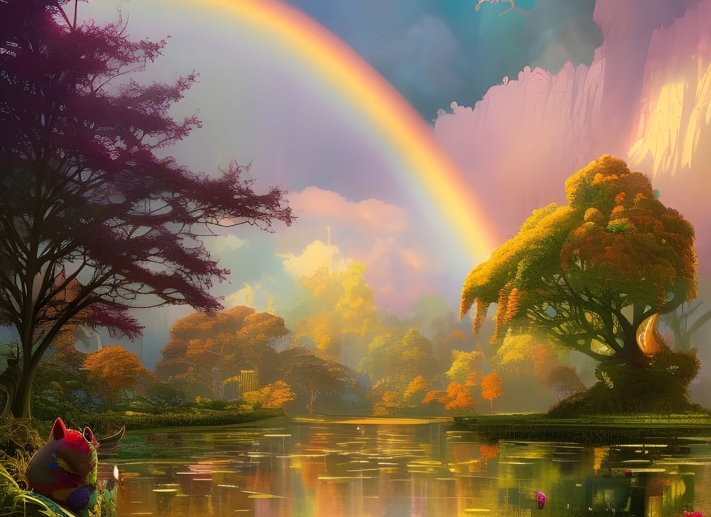 After the Rain  by @The Weaver