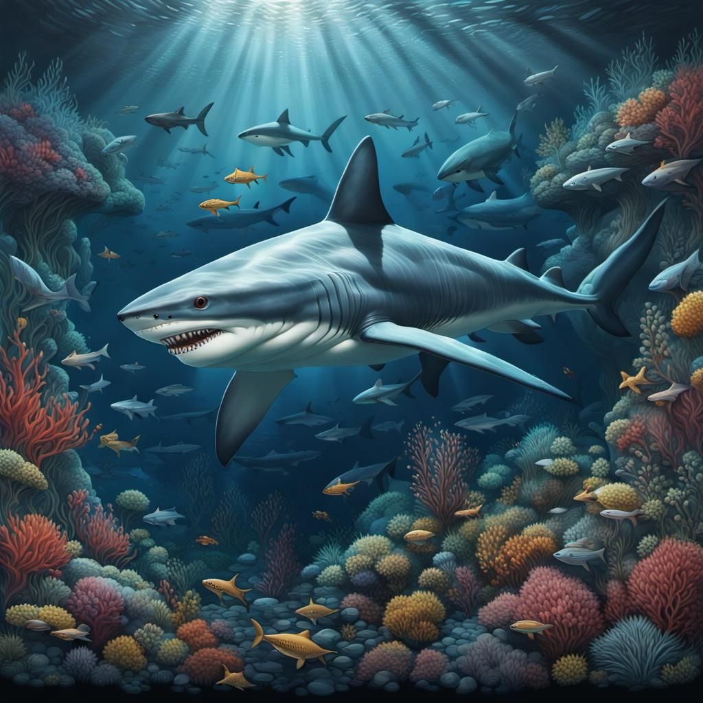 A shark