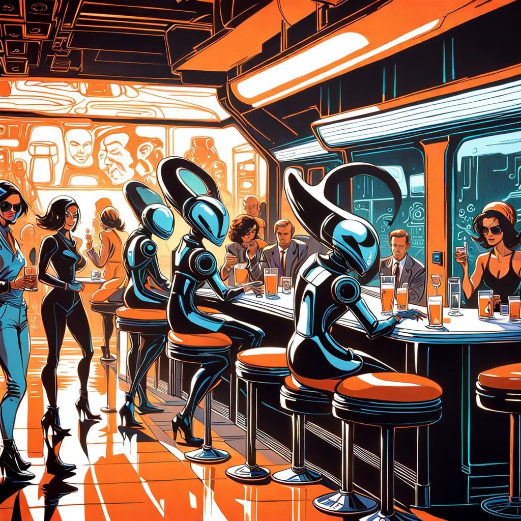 Knowing extraterrestrial motorcycle riders