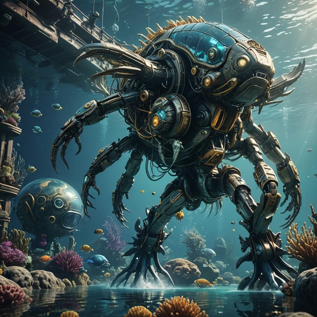 Submersible MechaBoat