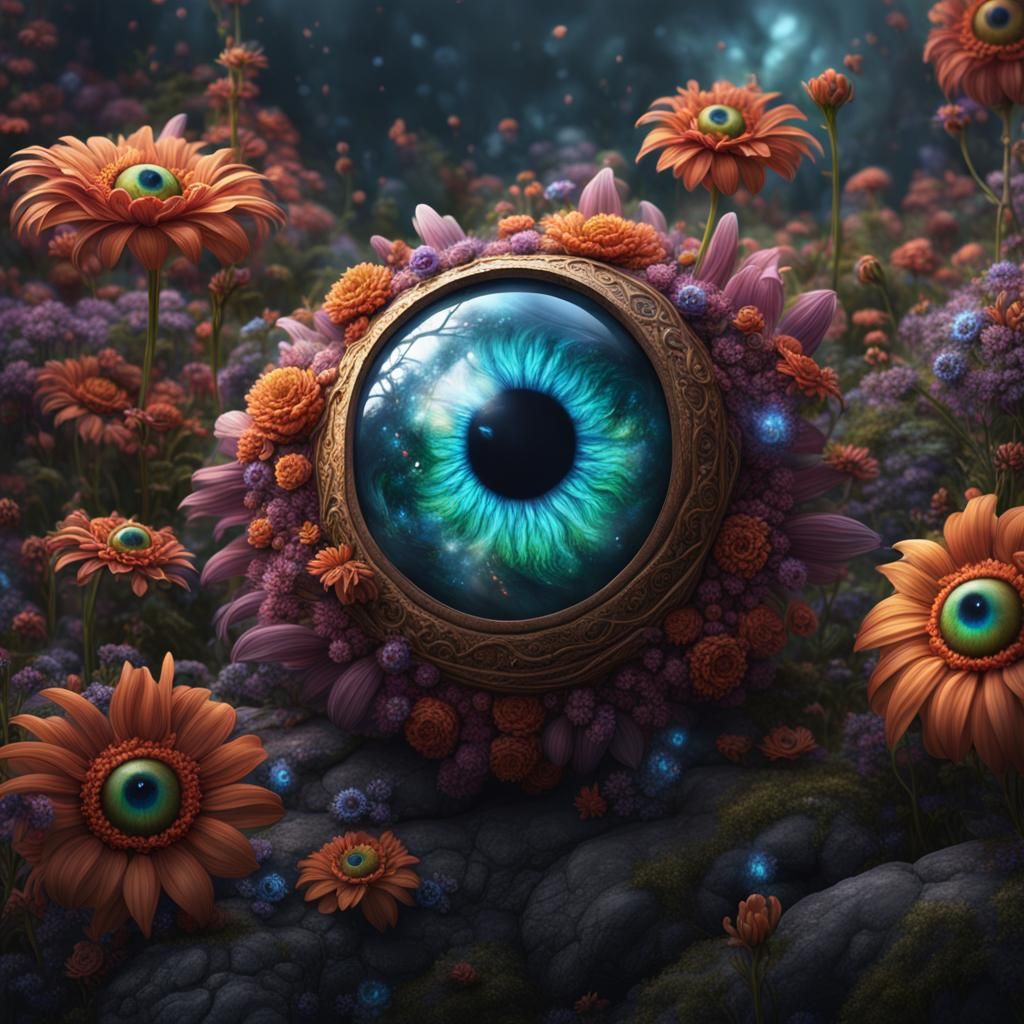 Blooming eyeballs
