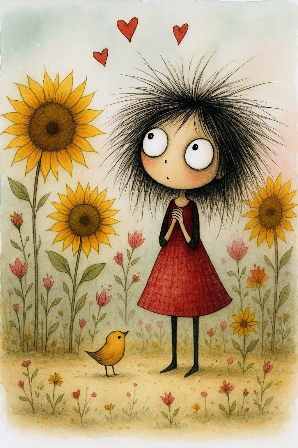 The Sunflower Girl