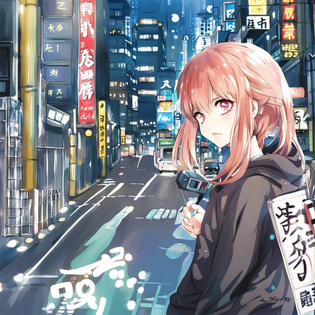 girl in tokyo