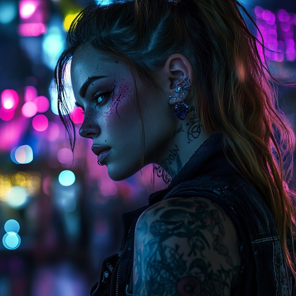 Cyberpunk Portrait
