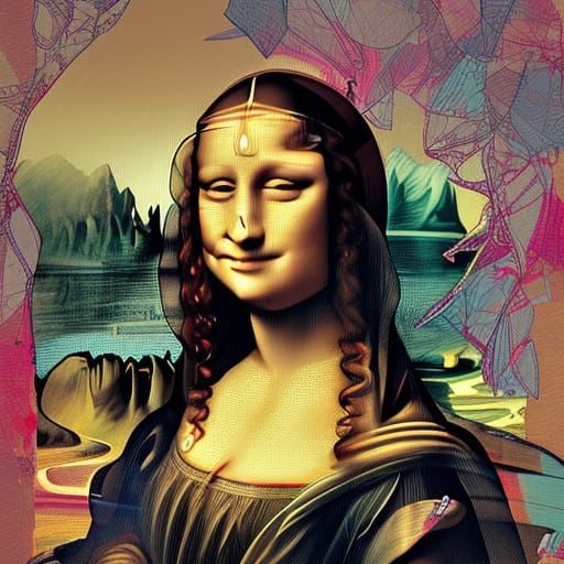 Happy Mona Lisa? - AI Generated Artwork - NightCafe Creator