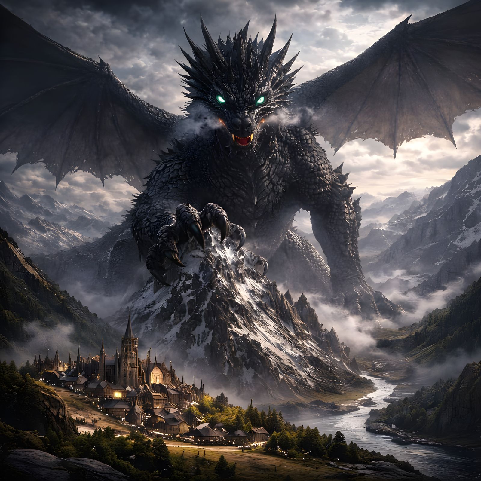 Ancalagon the Black 🖤🐉