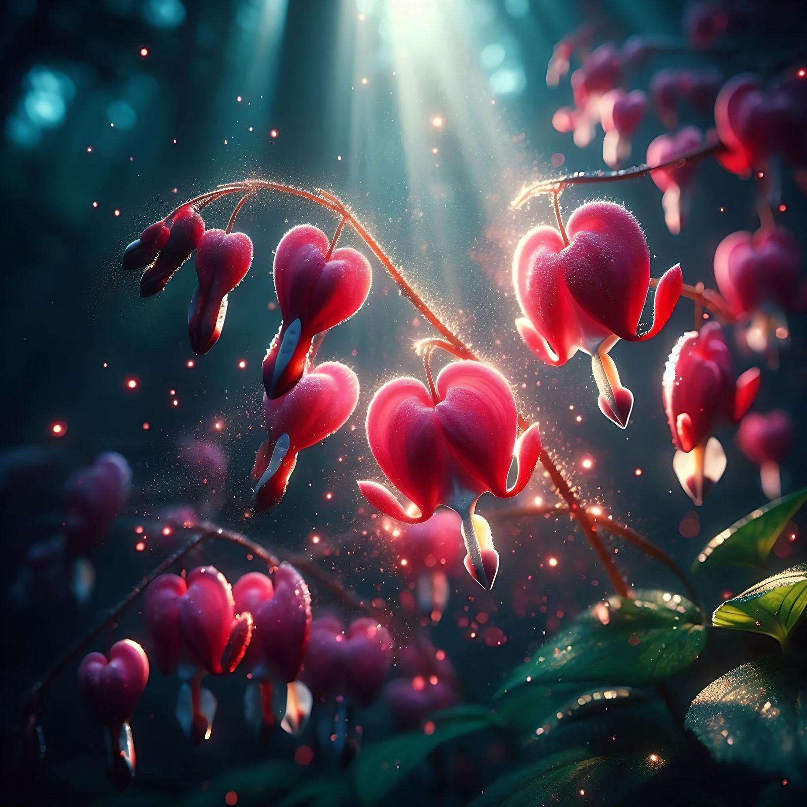 Bleeding hearts ...