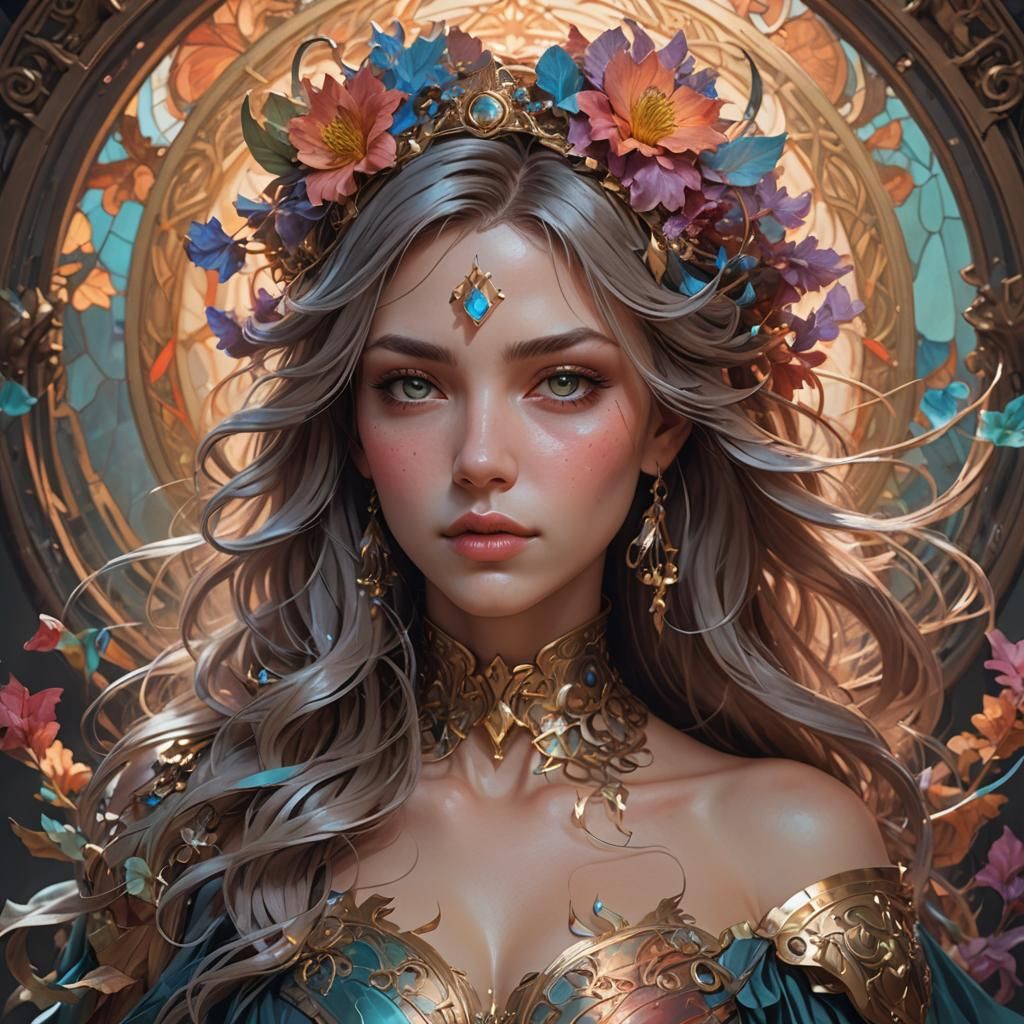 Gorgeous fantasy portrait