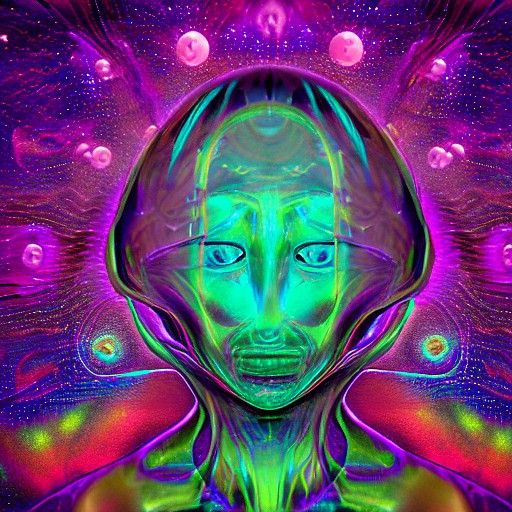 Fourth Dimensional Alien Being