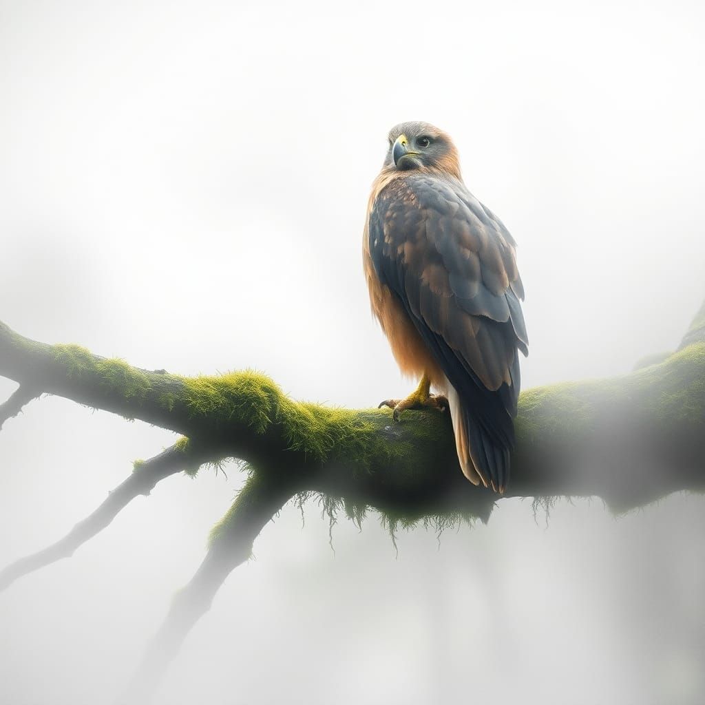 Foggy hawk