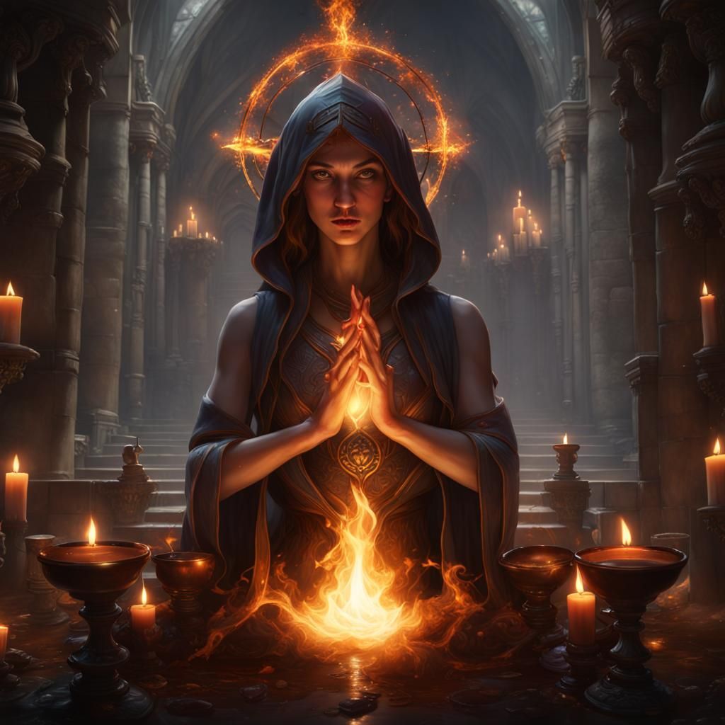 Holy Water, Sacred Flame
Brigid, we invoke your name.
Bless ...