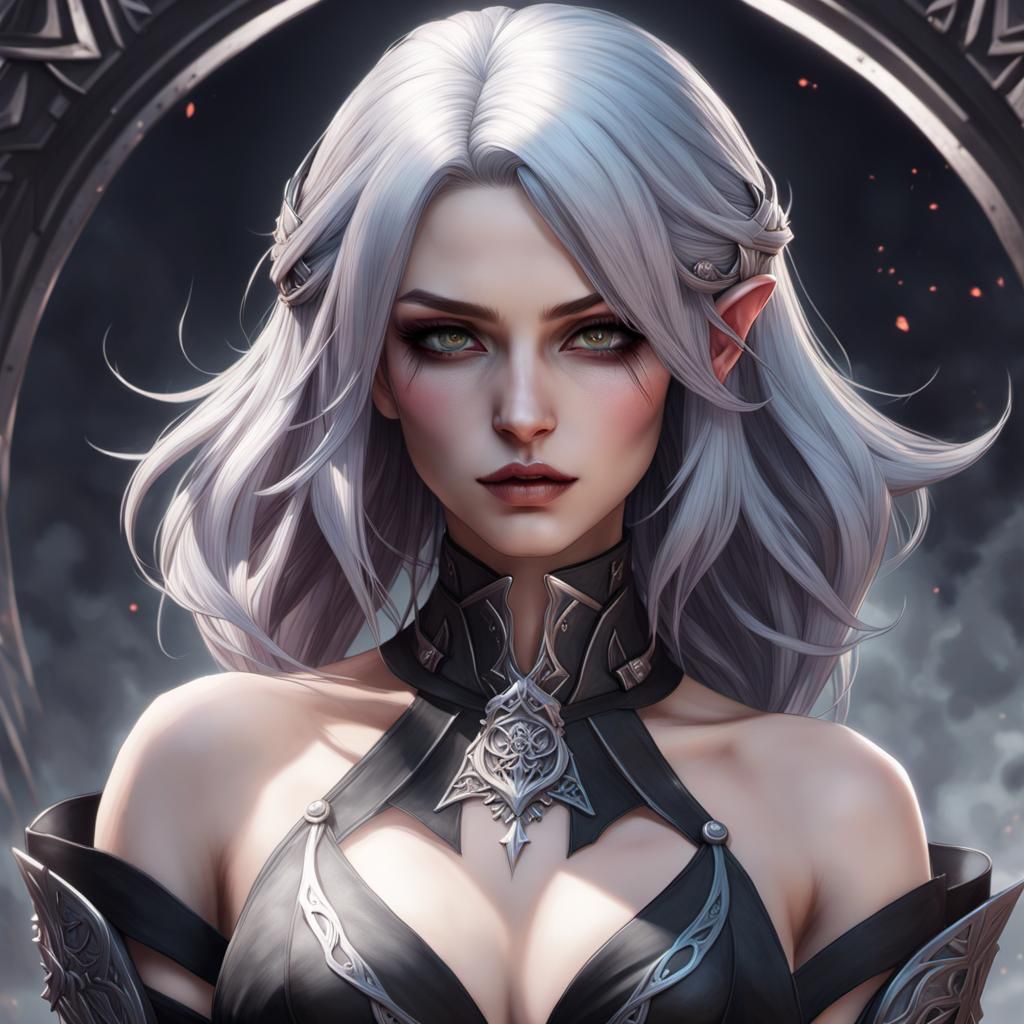 Dark Elf - AI Generated Artwork - NightCafe Creator