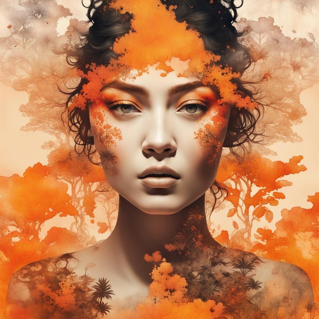 orange dream  by @Nama