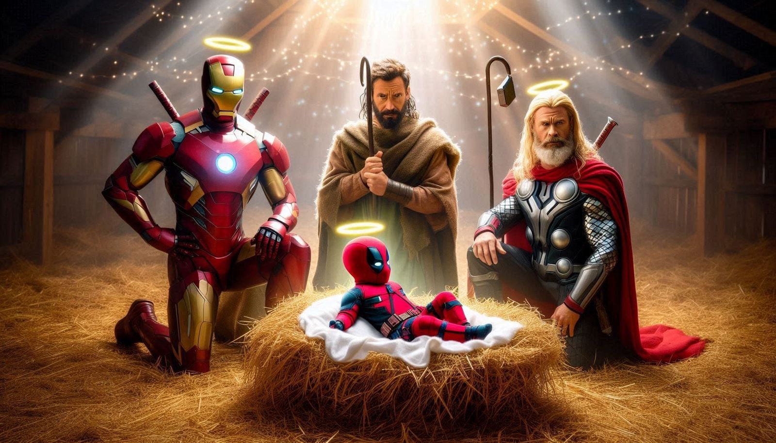 The Marvel Jesus Nativity.