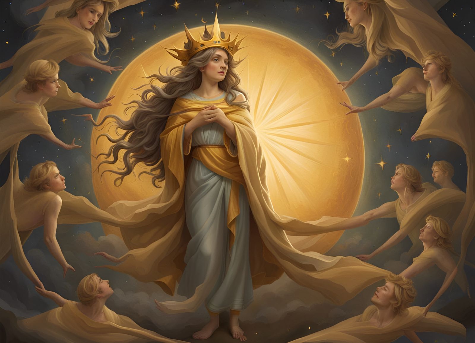 And A Great Portent Appeared In Heaven A Woman Clothed With The Sun messi-x-stanley-stanley-1913