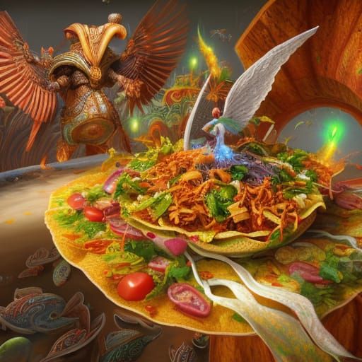 The Battle of Taco Salad
