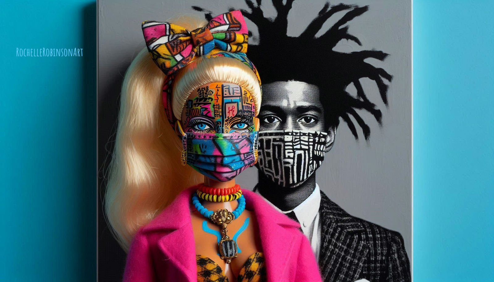 Barbie as - Mask Art