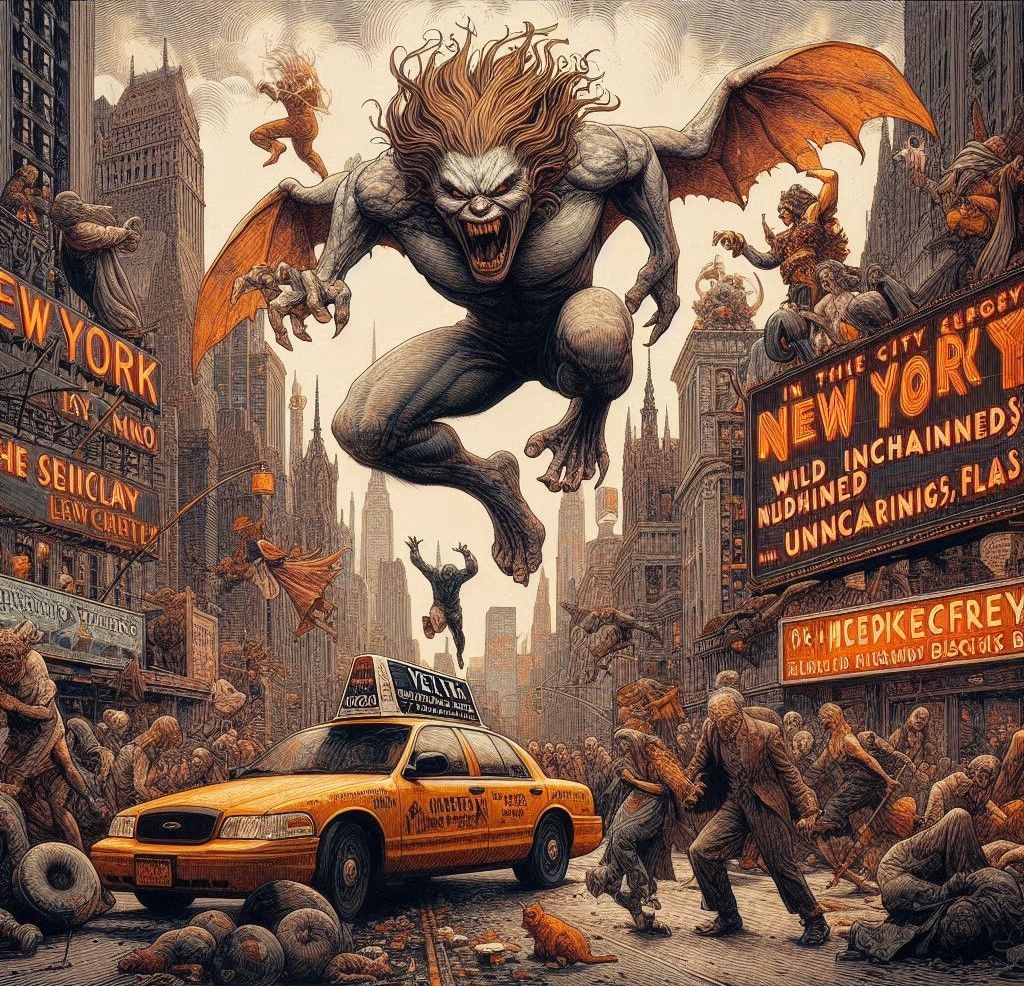 In New York, the madmen are the pulse, wild, unchained, unca...