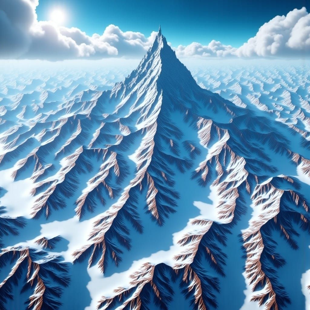 <lora:3D Mapper:1.0> Ultra-detailed UHDR award-winning illustration of a huge, 3D-beveled text logo, "3D Mapper" double exposure with some...