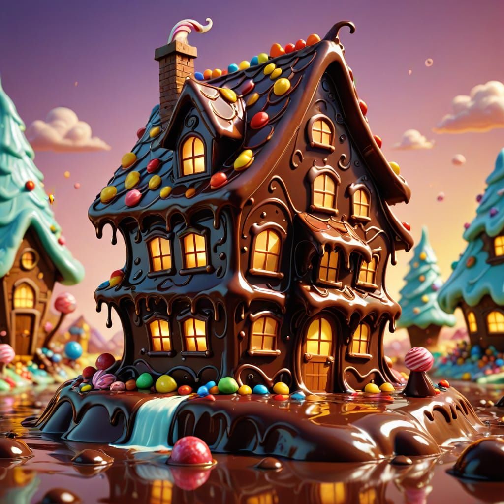 chokocity  by @Amazonka