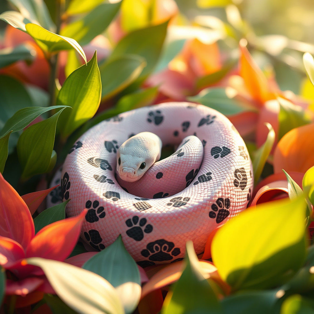 pawprint python  by @goblincat