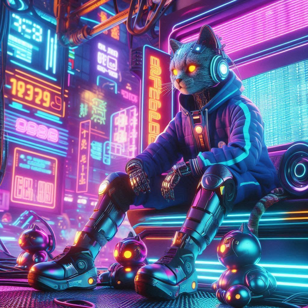 Cyber Cat Cyber Cyber Cat