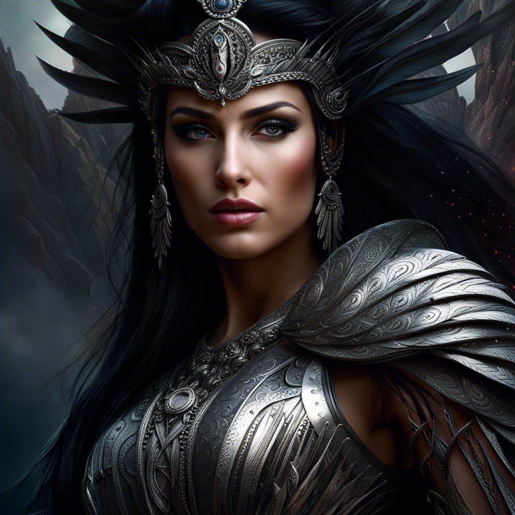 Goddess of war - AI Generated Artwork - NightCafe Creator