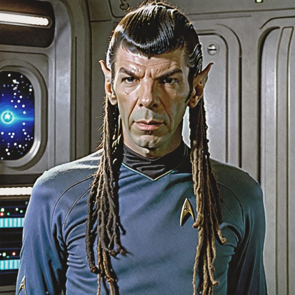 Spock with Dreadlocks