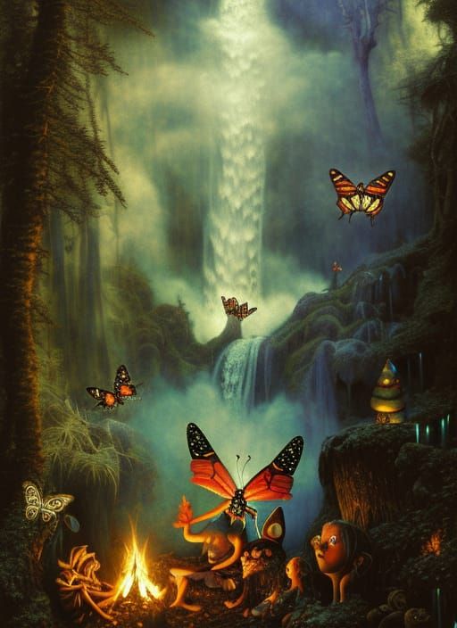 Carnivore butterfly