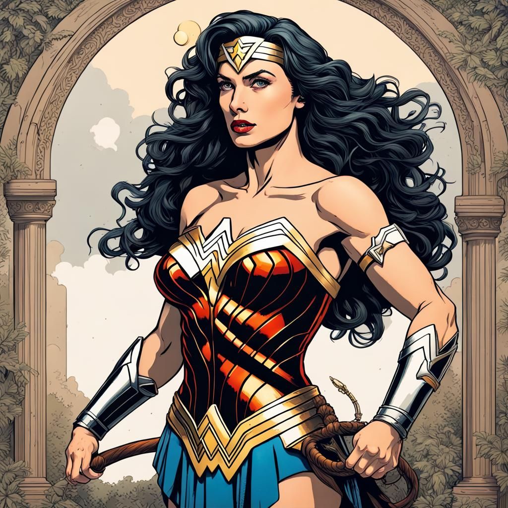 Wonder Woman - AI Generated Artwork - NightCafe Creator