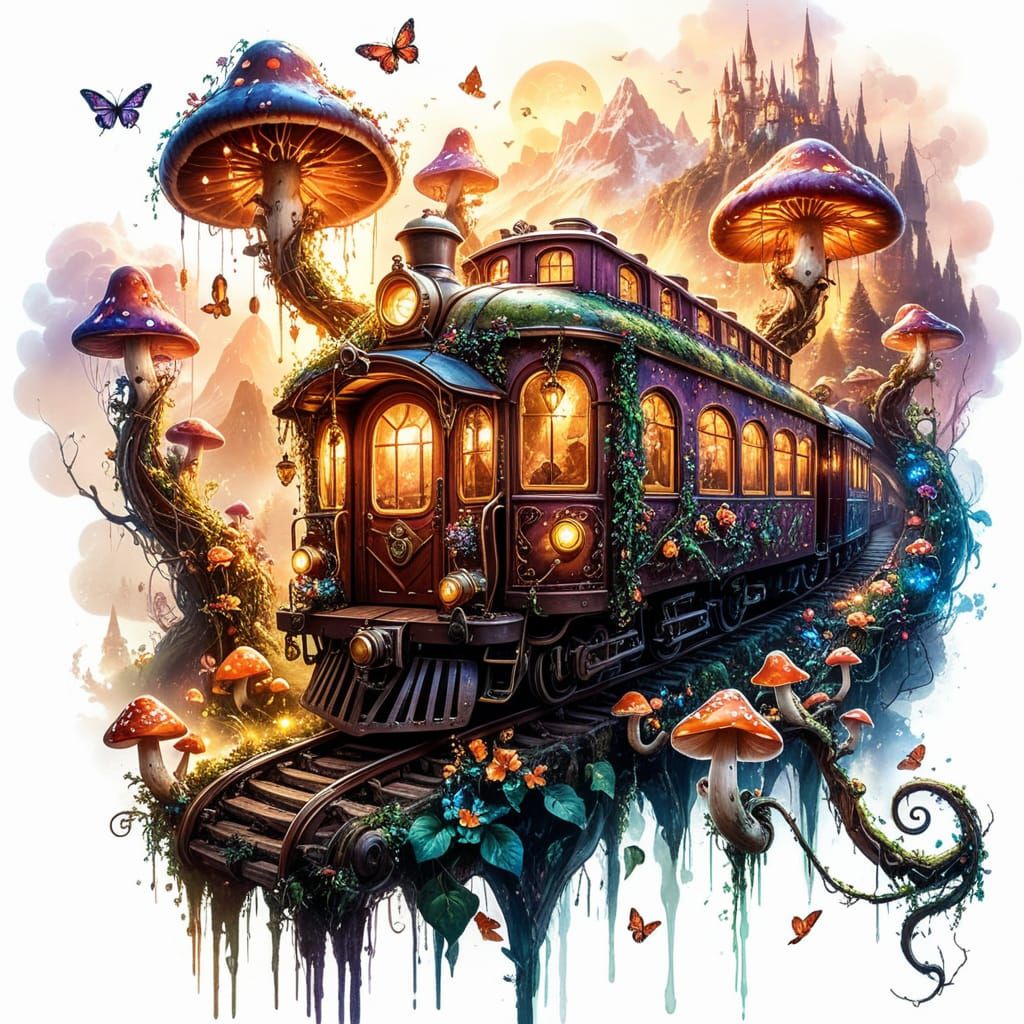 Enchanted Train Adventure 🚂🌸 #2