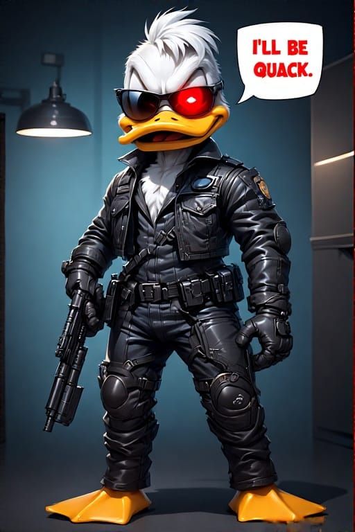 #1 Donald Duck Terminator