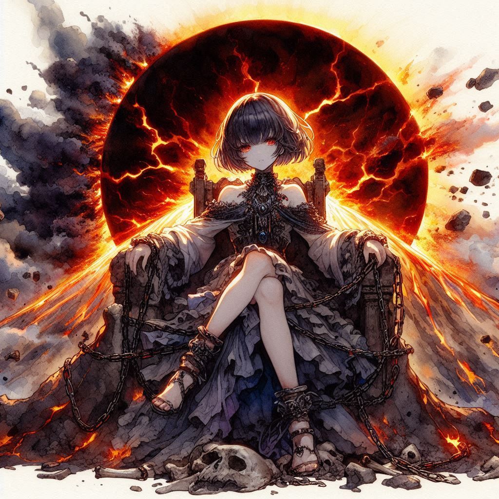 Queen's chains  by @StarlaBlaise