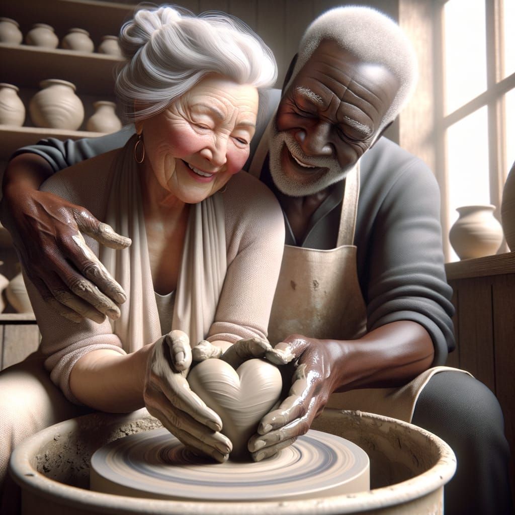 love is something you build together 