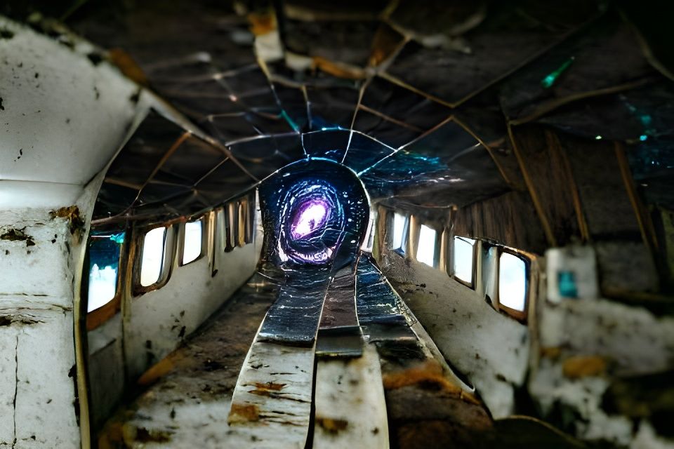 Portal in a plane III