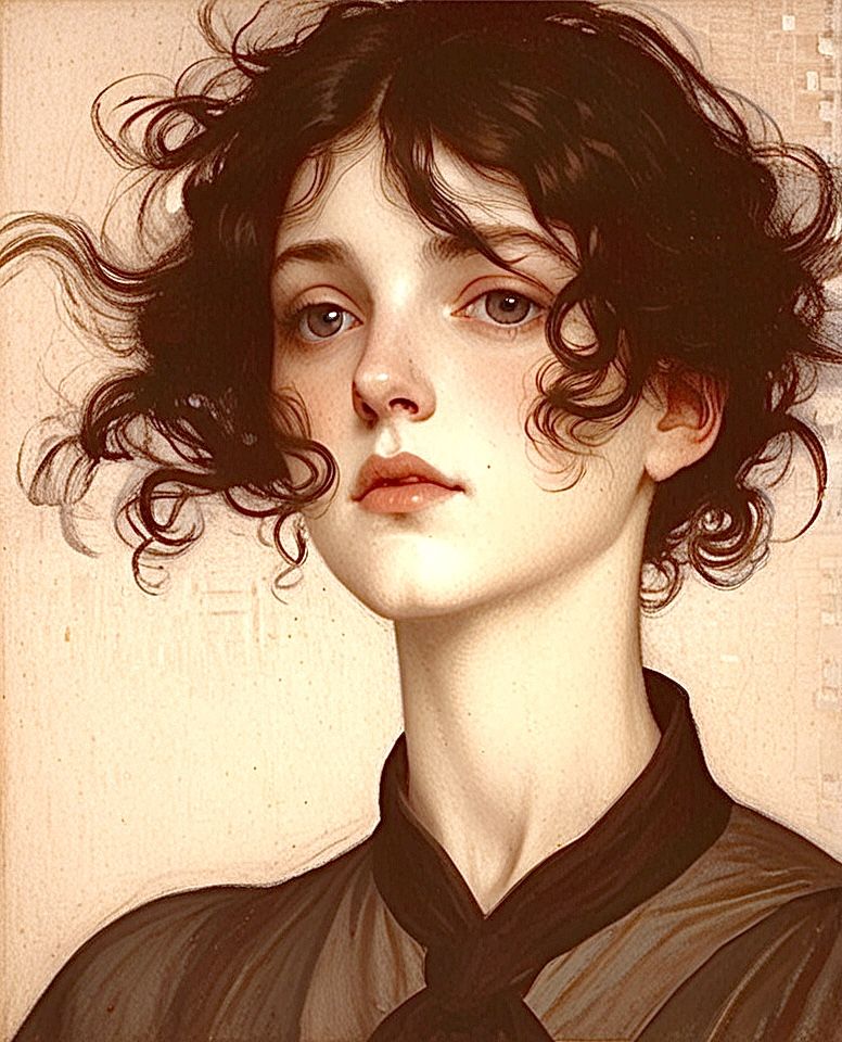 Artwork by Bouguereau and Whistler