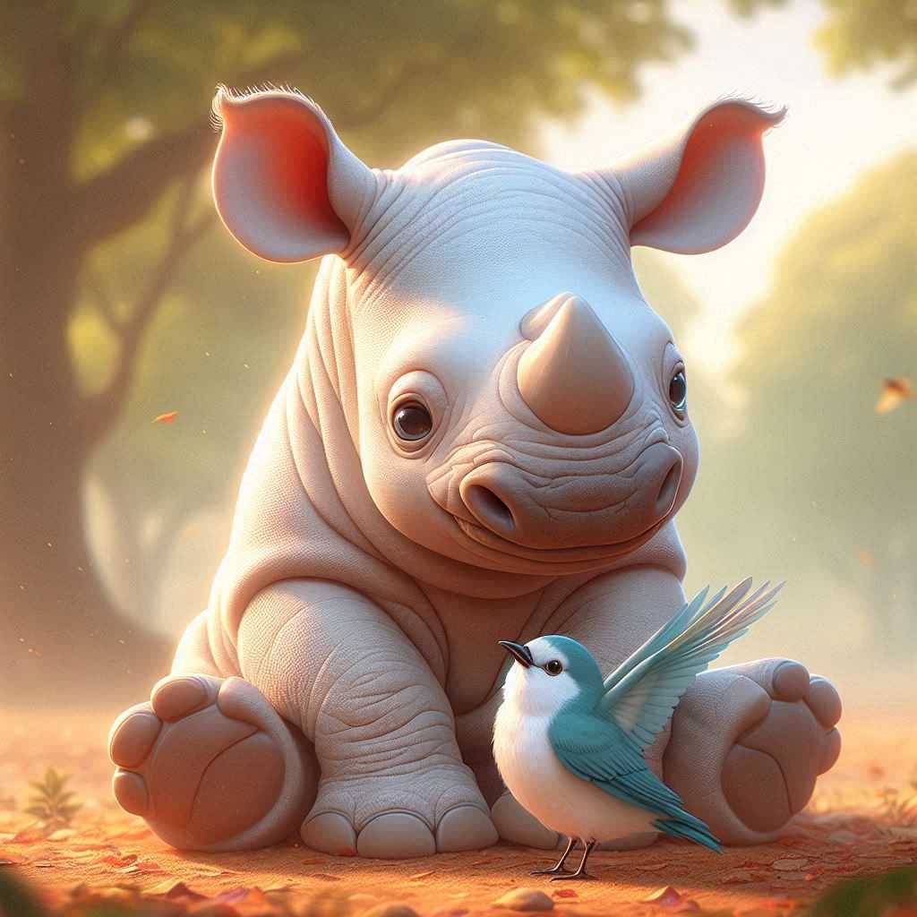 Rhino and Friend