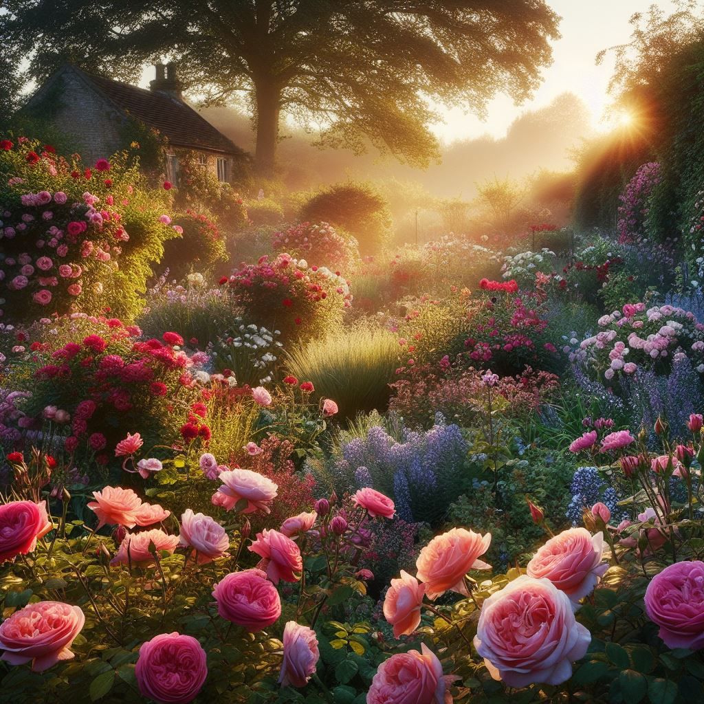 English country garden. What beauty! 🙌