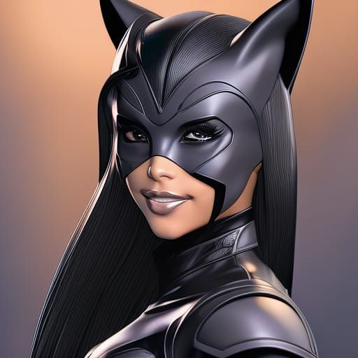 Catwoman - AI Generated Artwork - NightCafe Creator